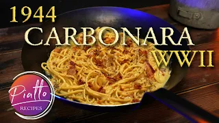 WWII Carbonara - the ORIGINAL Spaghetti Carbonara Recipe?