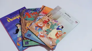 Книги Книжный клуб Диснея. Дисней из 90-х.  Disney books. Аладдин, Белоснежка, Алиса и Винни