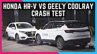 Geely Coolray vs Honda HR-V | Crash Test