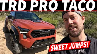 The new 2024 Toyota Tacoma TRD PRO is a street legal monster truck