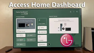 How To Access Home Dashboard On LG Smart TV