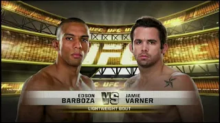 EDSON BARBOZA VS JAMIE VARNER FIGHT COMPLETE MMA UFC LUTA