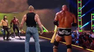Roman Reigns Vs Goldberg Vs Brock Lesnar (Clash Of Titans)