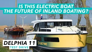 The future of inland boating? Delphia 11 diesel and electric tested head to head | MBY