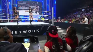 AJ Lee & Paige vs  Summer Rae & Cameron  SmackDown, March 12, 2015