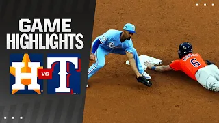 Astros vs. Rangers Game Highlights (4/7/24) | MLB Highlights