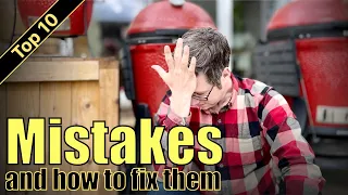 Top 10 Kamado beginners MISTAKES & how to FIX them!  | Kamado Joe 101