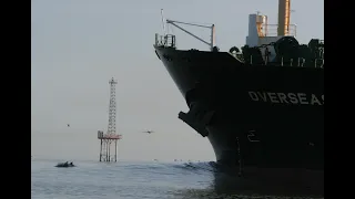 Tanker Surfing Galveston 1