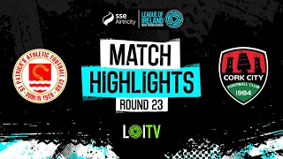 SSE Airtricity Men's Premier Division Round 23 | St Patrick’s Athletic 1-1 Cork City | Highlights