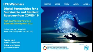 Digital Partnerships for a Sustainable and Resilient Recovery from COVID-19