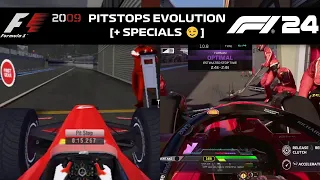 Evolution of Pitstops in Codemasters' F1 Games (2009 - 2024) [+ specials 😉]