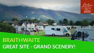 Arriving At Braithwaite Village Camping And Caravanning Club Site