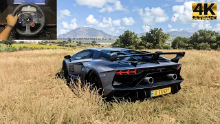 1500HP Lamborghini Aventador SVJ | Forza Horizon 5 | Logitech g29 Gameplay