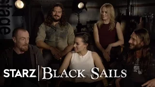 Black Sails | The Cast Answer Your Questions | STARZ