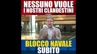 Carlo Fidanza: Nessuno vuole i nostri clandestini. Blocco navale subito