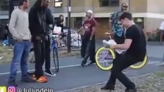 Invisible Chair Prank