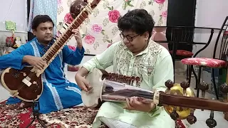 Duet SiterSarod ShibSurya  Rag-SONG Of Mishra khambaj. Please SUBSCRIBE US.