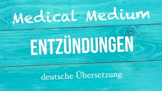 Anthony William: "ENTZÜNDUNGEN" deutsche Übersetzung