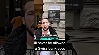 Swiss bank banned Tristan Tate