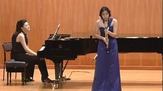 장여송 Malcolm Arnold Sonatina Op29  Clarinet Kumho Recital