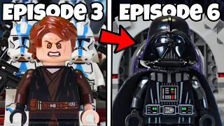 I Made EVERY Star Wars Movie in LEGO...