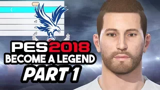 PES 2018 BECOME A LEGEND CAREER Gameplay Walkthrough Part 1 - SUPER SUB #PES2018