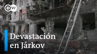 Rusia ataca con paracaidistas la ciudad de Járkov