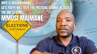 Maimane: Hope is mushrooming - SA’s youth will vote for political change in 2024. The ANC is done.