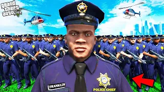 Franklin Becomes The Chief Of Police in GTA 5 !