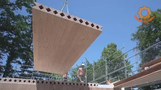 Как делают деревянные плиты перекрытия