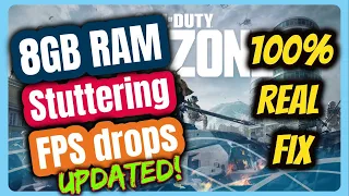How To play Call of Duty Warzone on 8 GB RAM | Fix Lag / Stuttering / FPS drops | (100% works)