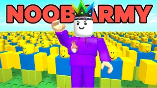 Roblox I Train Strongest NOOB Army to Attack