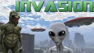 Alien Invasion (GTA 5 - PC - Rockstar Editor Machinima) - 1440p