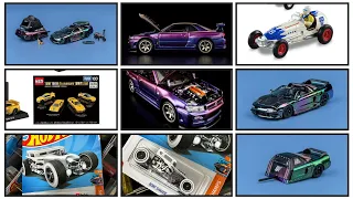 Craziest 1/64 NSX i've seen, Hot Wheels RLC Nissan Skyline R34, Tomica 100th anniversary boxset