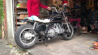 1982 GL1100 Slip On Straight Pipes