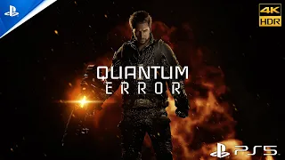 Quantum Error PS5 Release Trailer 4K HDR 60FPS UNREAL ENGINE 5 | PlayStation 5