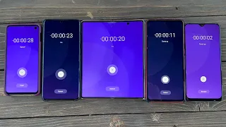 Timer vs Alarm Clock Samsung Series/ Samsung Galaxy S10, Z Flip 3, A30s, S20, Z Fold 2