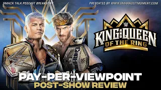 WWE KING AND QUEEN OF THE RING 2024 Review Post-Show & Results