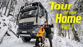 The ULTIMATE Overland Expedition Vehicle TOUR ► | KRUG XP - Mercedes AROCS 4x4