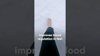 Benefits of barefooting in the snow