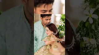 hania amir and farhan saeed wedding all functions  #viralshorts