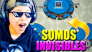 AMONG US PERO TODOS SOMOS INVISIBLES 😂😲 | Fue muy divertido | Pathofail