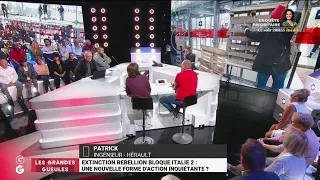 Extinction Rébellion bloque Italie2: Une action inquiétante ? -- Les Grandes Gueules RMC