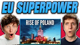 Americans React to Why Poland Is Quietly Becoming Europe's Next Superpower
