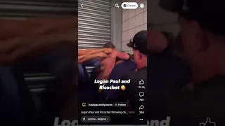 Logan Paul fights WWE member backstage
