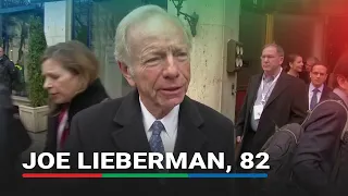 Former US Senator Joe Lieberman dies at 82 | ABS CBN News