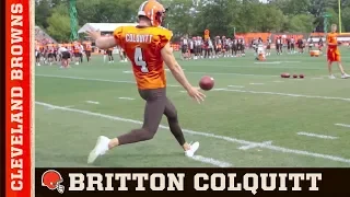 Britton Colquitt, The Life of a Punter | Cleveland Browns