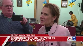 Councilors vote to remove Woonsocket mayor from office