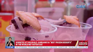 Sorbetes at haluhalo, kabilang sa "Best Frozen Desserts" in the World ng Tasteatlas | UB