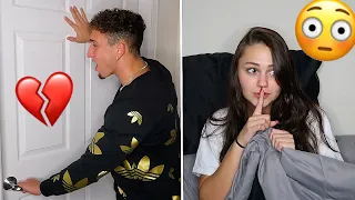 CHEATING With The Door LOCKED Prank On Boyfriend!! | Montana & Ryan